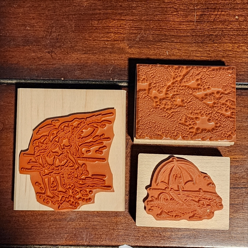1 Set Of 19" Fun In Sun Stamps - Picture 10 of 10